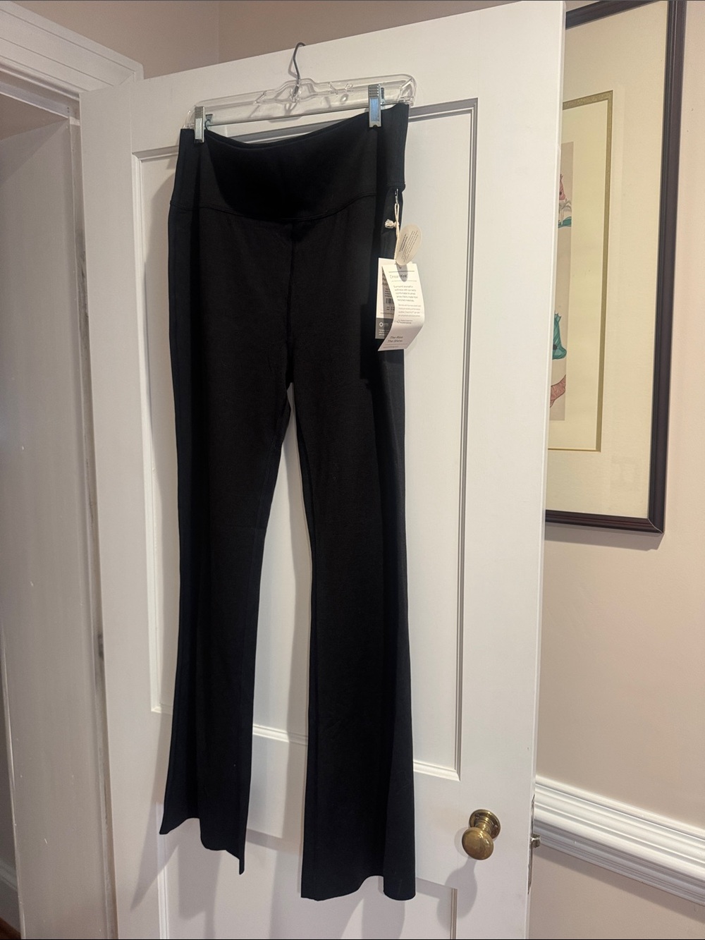 Vuori Black Boot-Cut Active Pants